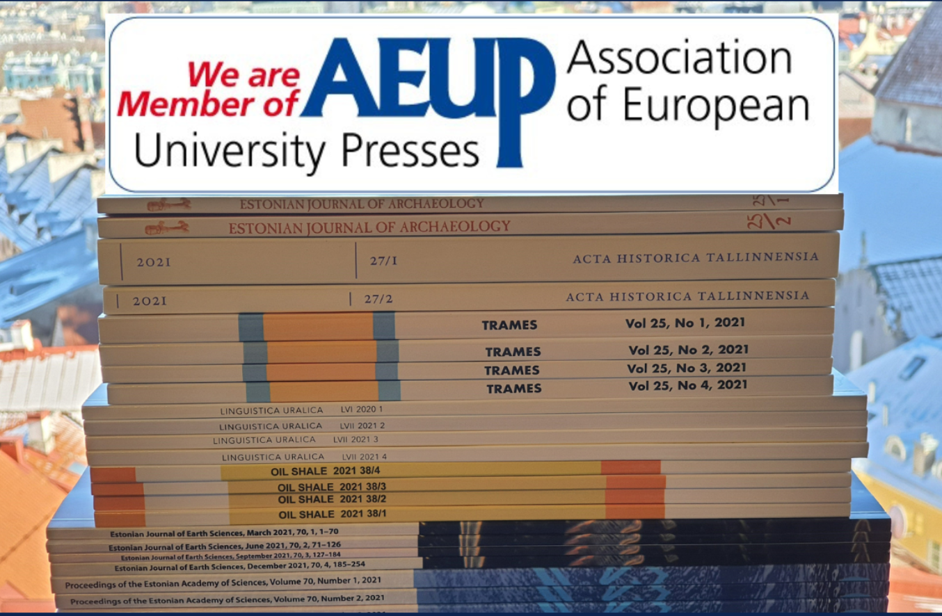 Estonian Academy Publishers is now a full member of the Association of European University Presses