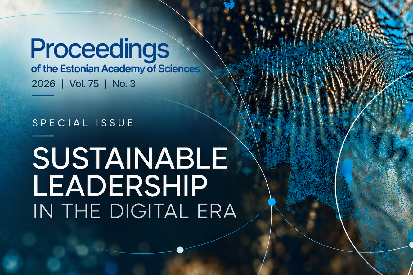 PEAS special issue published in collaboration with TalTech focuses on sustainable management in the digital era